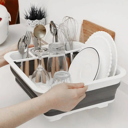 Folding Dish Drying Rack