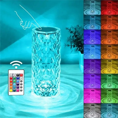 3d Diamond Touch Lamp (16 Colours)