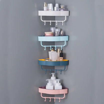 Wall Mounted Shelf hook Organizer