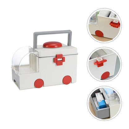 Large capacity medicine storage box