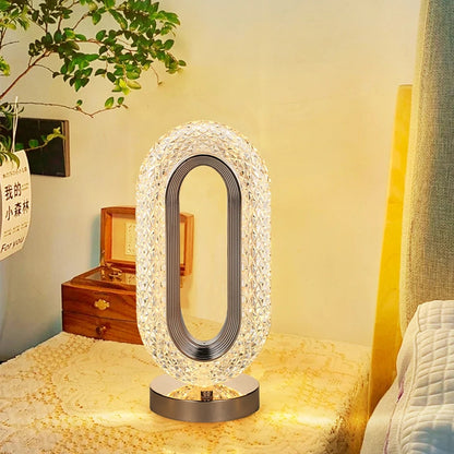 Chargeable Table Crystal Lamp