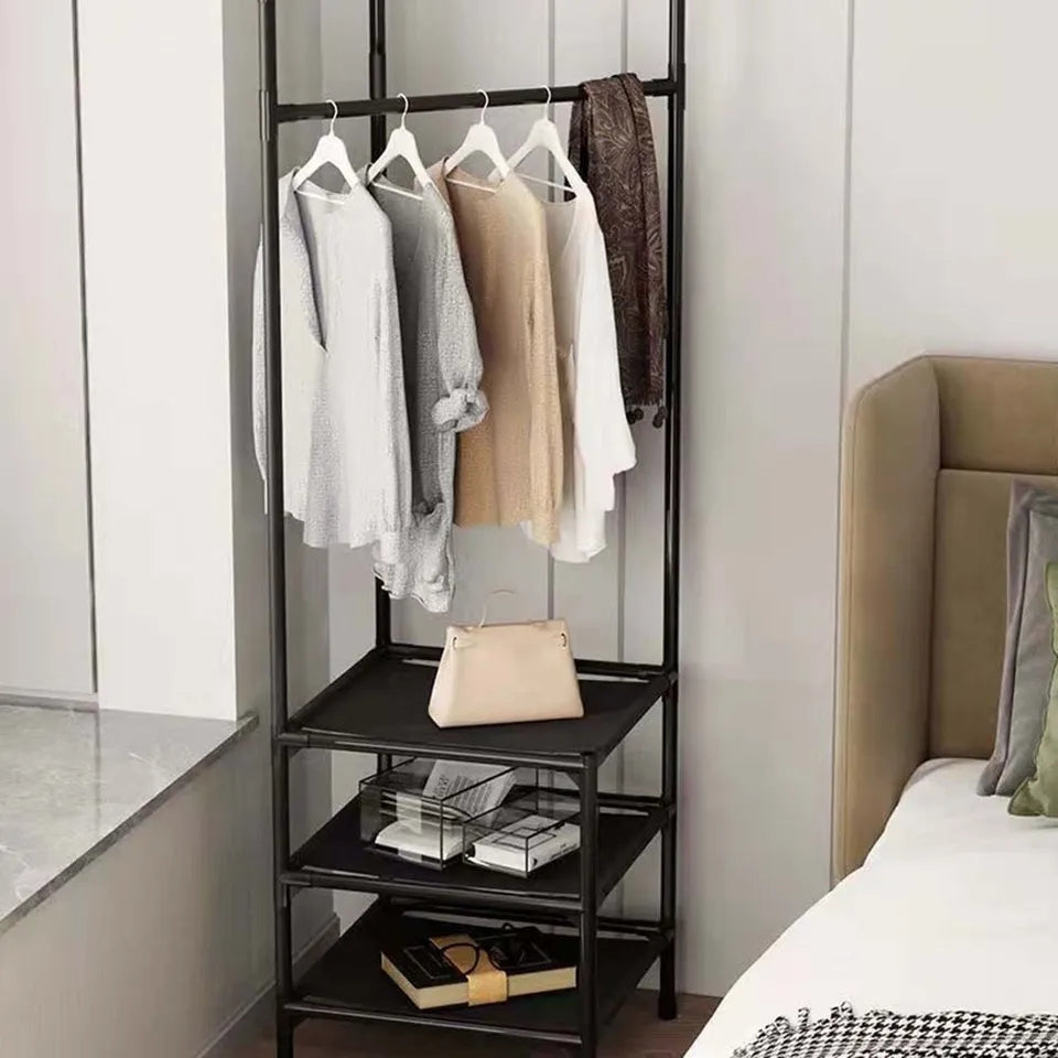 Corner Coat Storage Rack