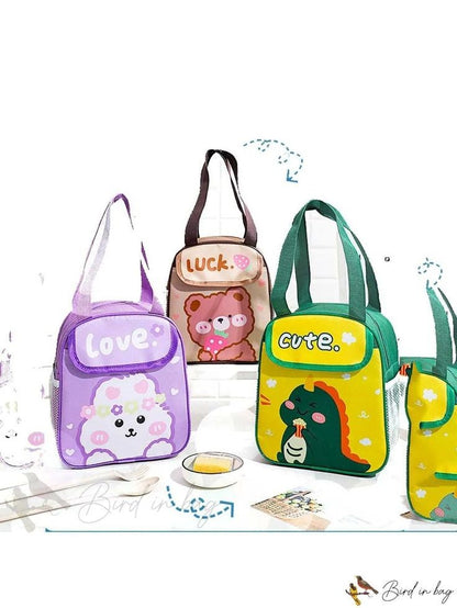 Cute Insulated Lunch Bag