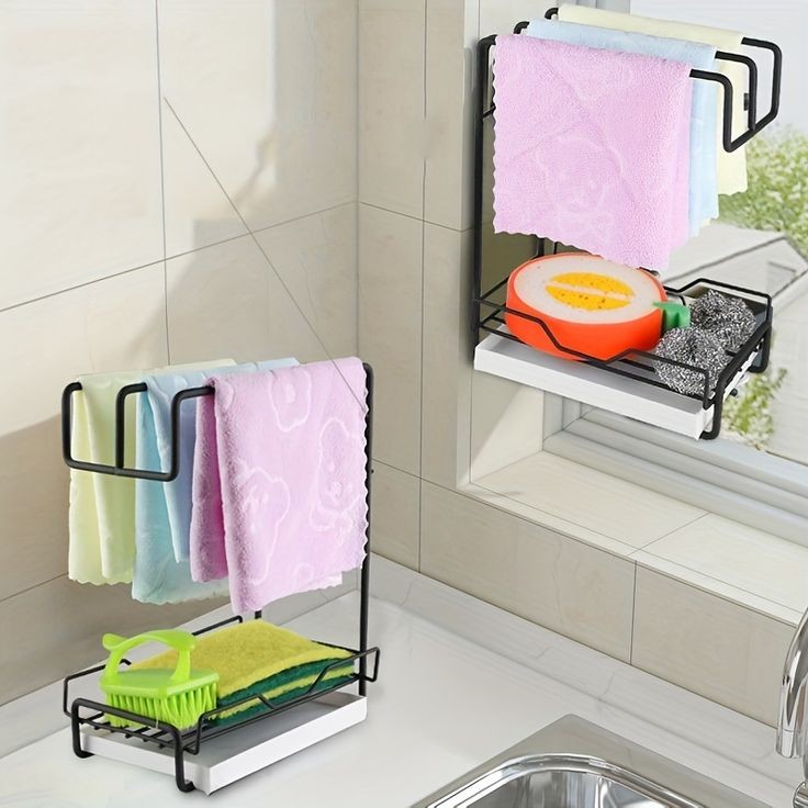 Kitchen Drain Rack With Tray