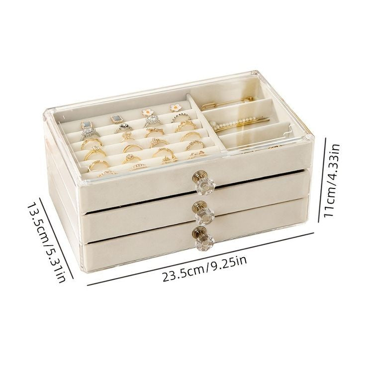 Acrylic Drawer Jewellery Organizer