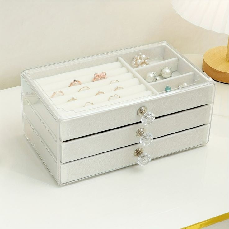 Acrylic Drawer Jewellery Organizer