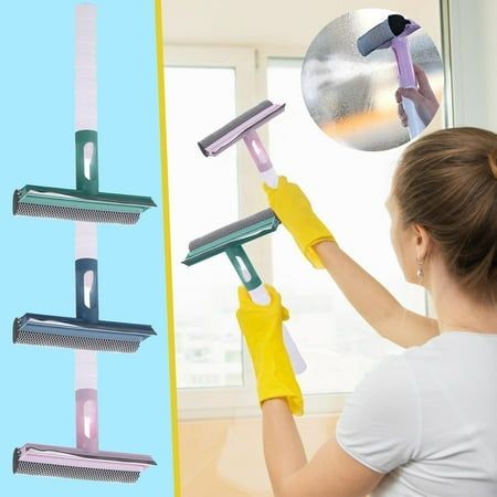 3 In 1 Spray Window Cleaning Brush