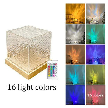 Water Ripple Projector Night Light