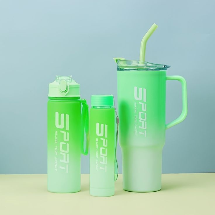 Trendy Sports Bottle Set of 3