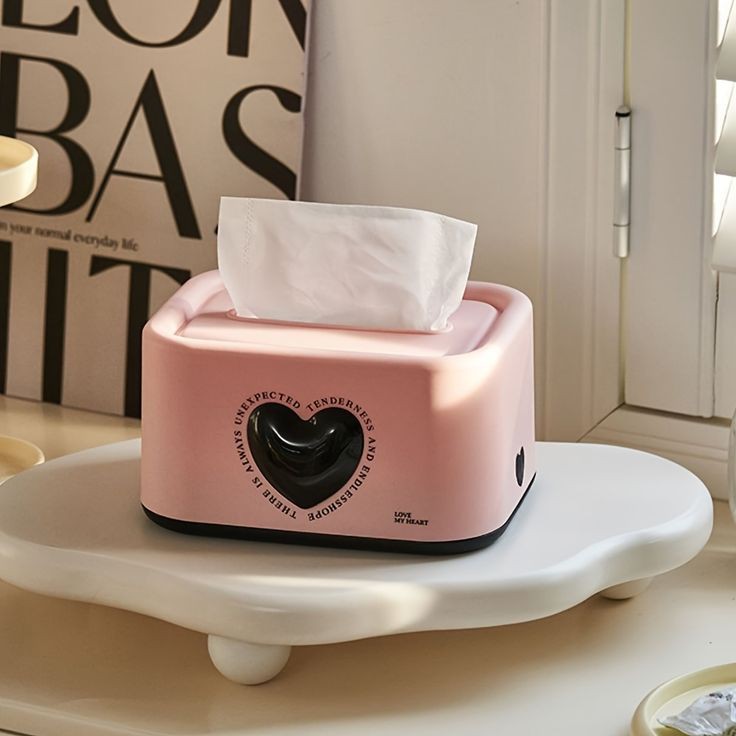 Heart-Shaped Tissue Box