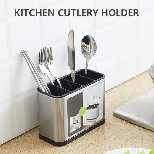 Stainless Steel Cutlery Holder