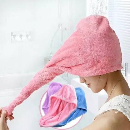 Microfiber Hair Drying Towel