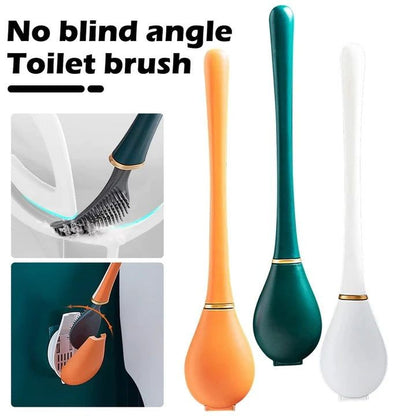 Soft Silicone Toilet Brushes With Hanging Holder