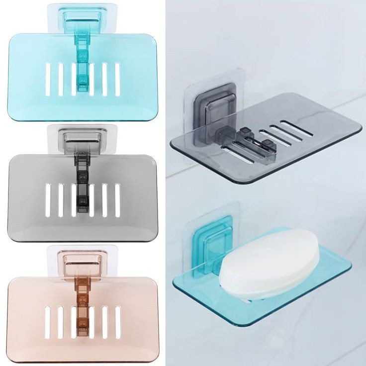 Wall Mounted Soap Dish (1Pc)