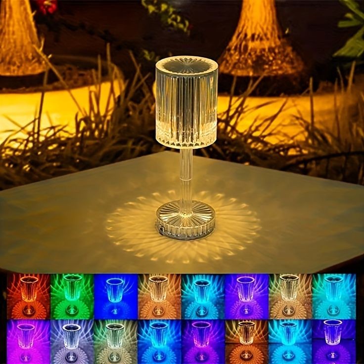 Rechargeable Led Crystal Lamp