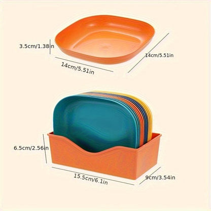 10pcs Creative Plate Set