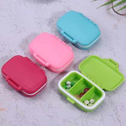 3 Grid Mini Portable Pills Organizer