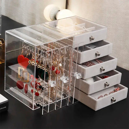 Transparent Acrylic Jewellery Organizer