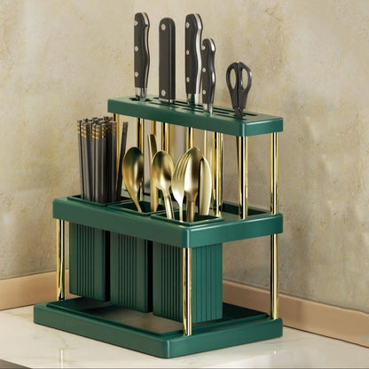 Utensil Drying Rack Detachable Cutlery Holder