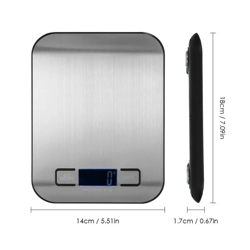 Rechargeable Stainless Steel Weight Scale