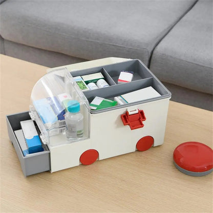 Large capacity medicine storage box