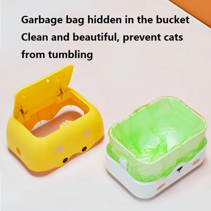 Creative Desktop Mini Trash Can Living Room With Cover