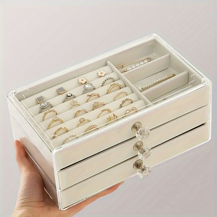 Acrylic Drawer Jewellery Organizer