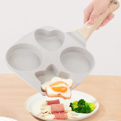 Nonstick Four Portion Frying Pan