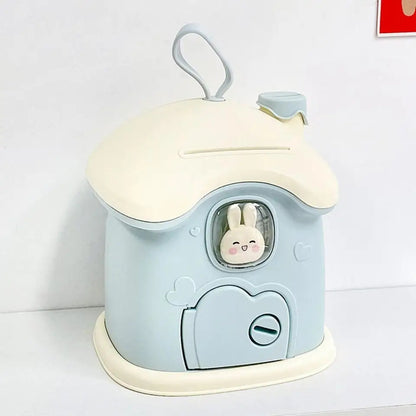 Mushroom Design House Shape Money Box