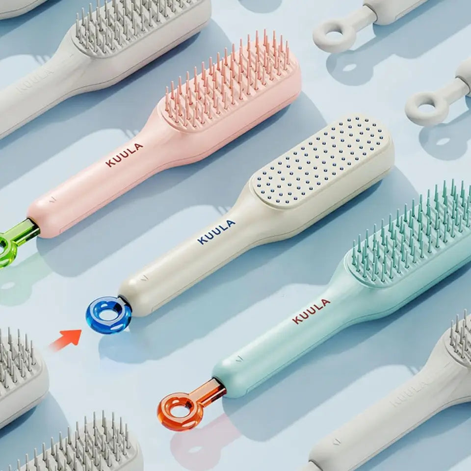 Self Cleaning Hairbrush