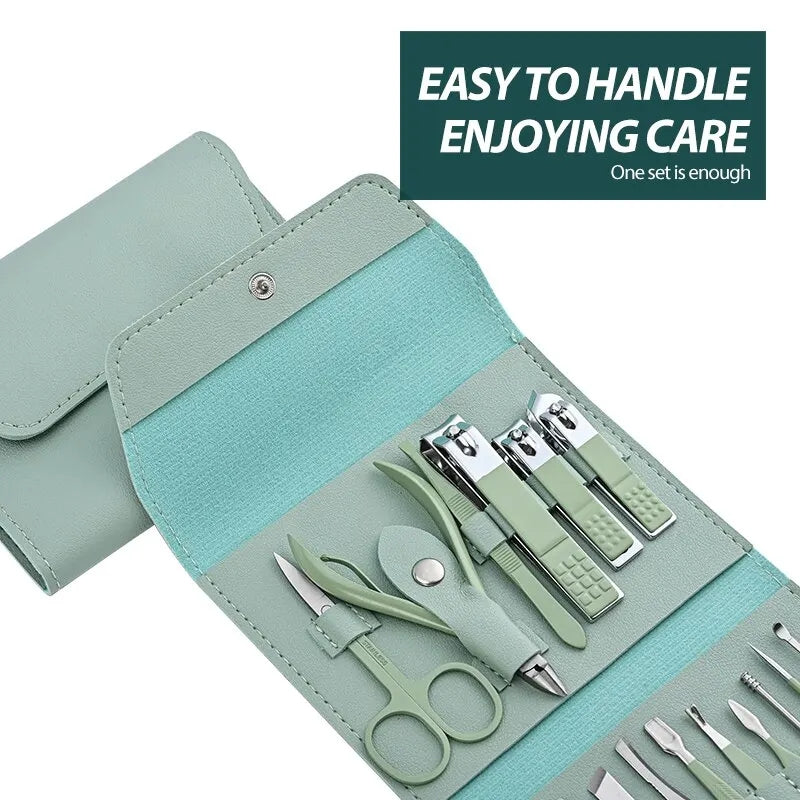 16pcs Nail Care Tool Set