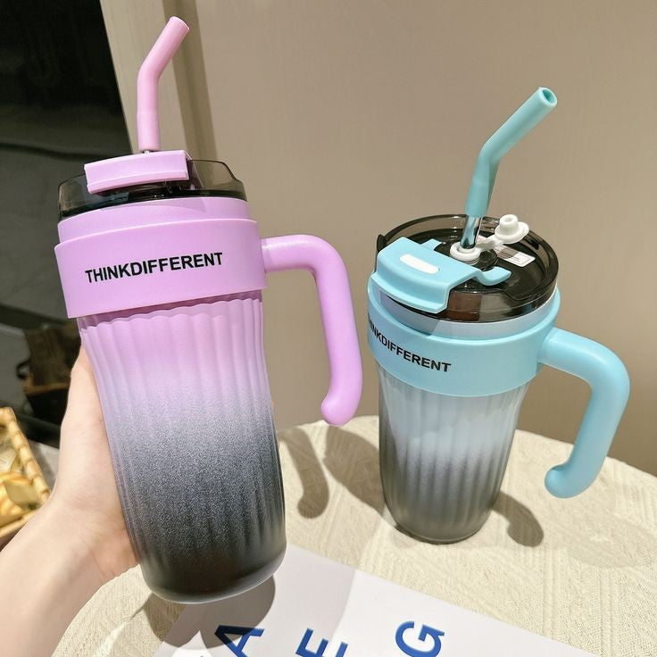 Gradient Colour Coffee Cup Cute Tumbler