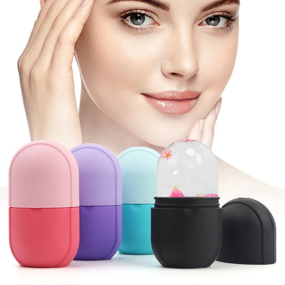 Silicone Face ice Roller