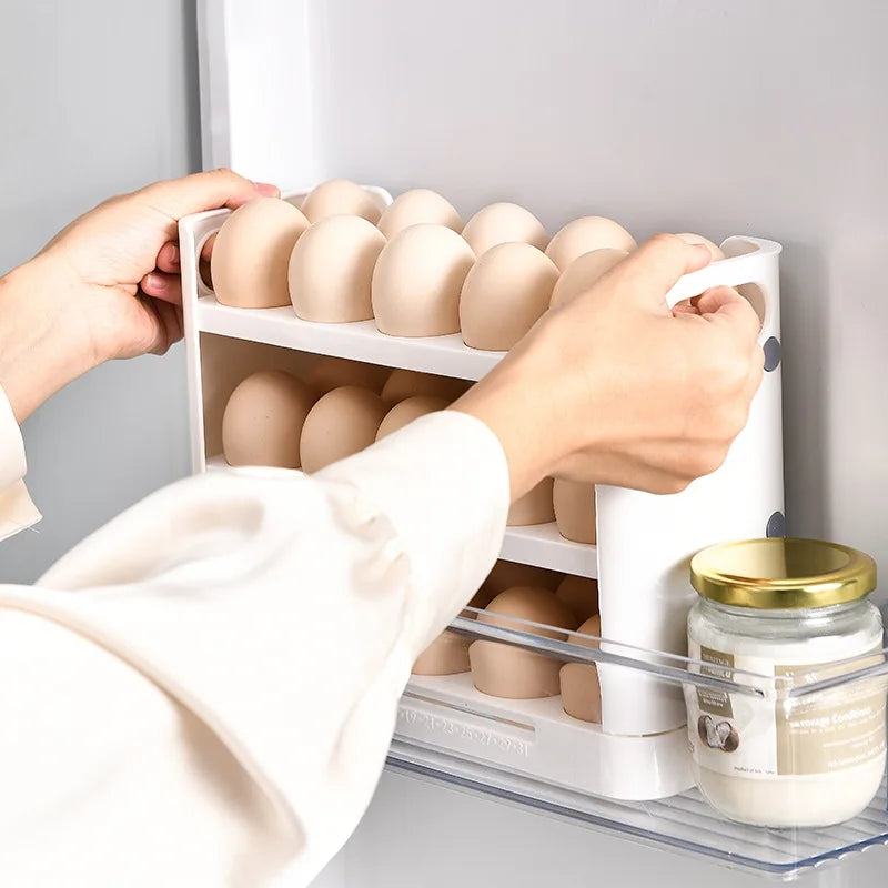 Egg Storage Organizer Shelf