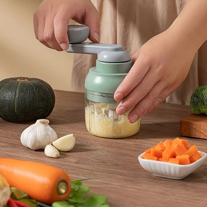 Rotating Garlic Press Crusher