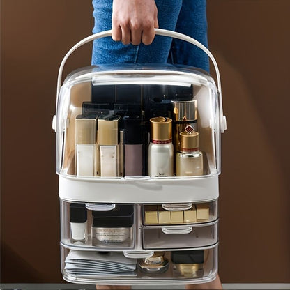 Transparent Cosmetics Storage Box