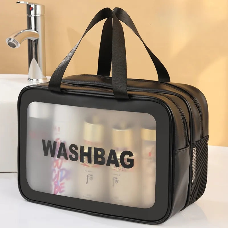 Double Layer Travel Cosmetics Washbag Pouch