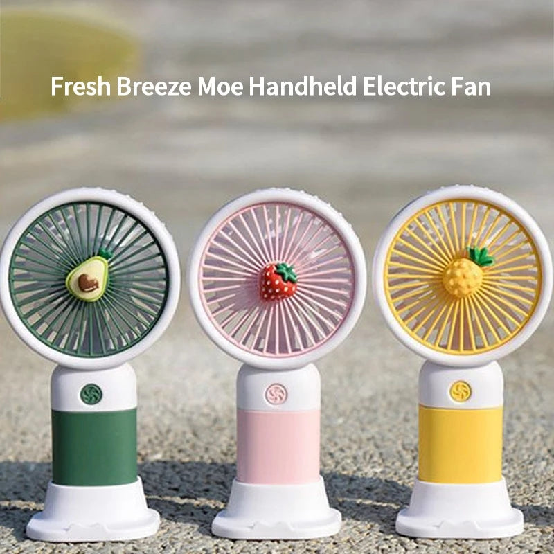 Portable Mini Handheld USB Rechargeable Fan