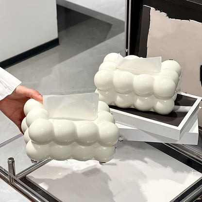 Luxury Solid Chic Plastic Tissue Box