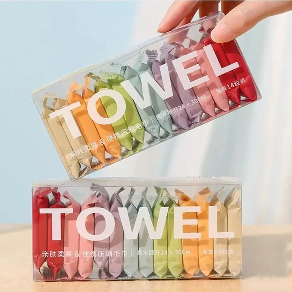 Portable Travel Towel hand wash and face cleaning