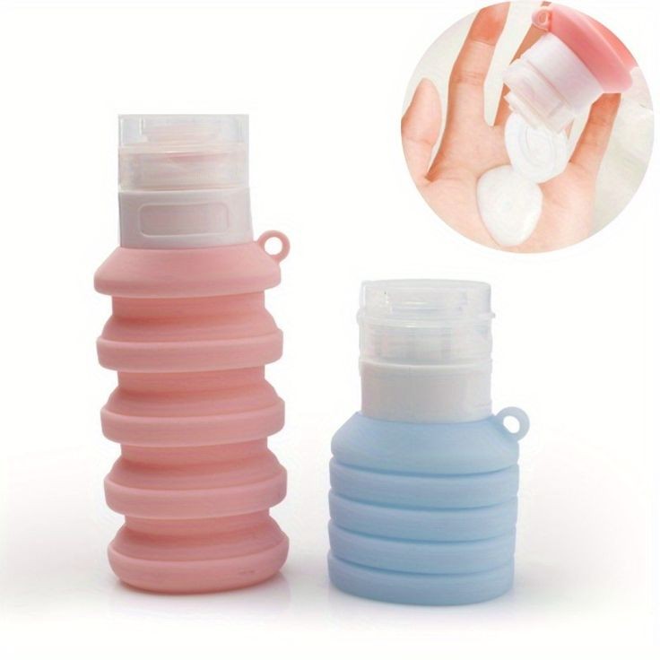 Multi-Purpose Foldable Silicone Bottle