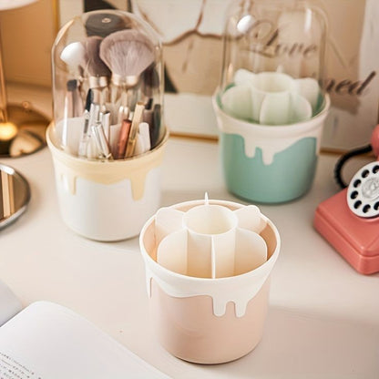 Transparent Makeup Brush Holder