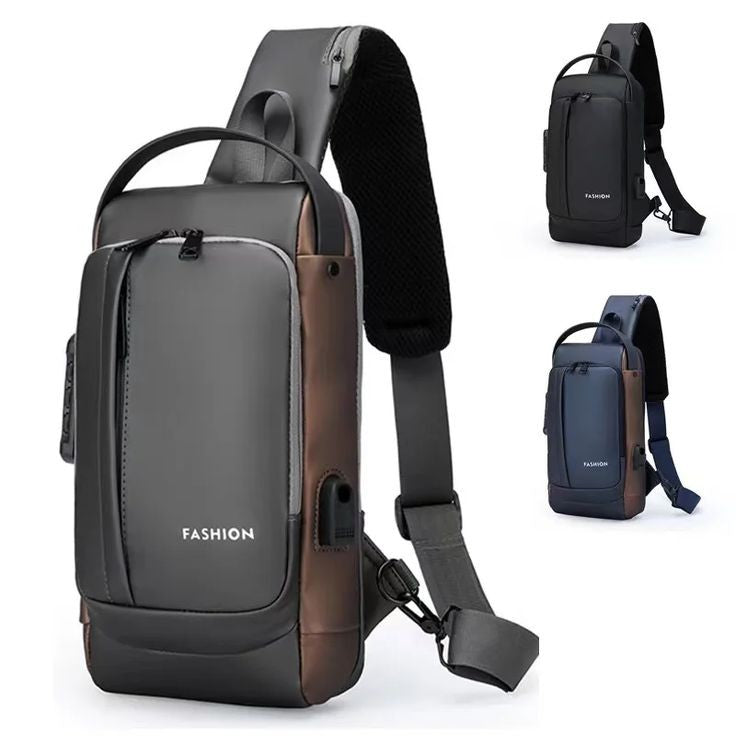 Shoulder Bag With USB Charging Port