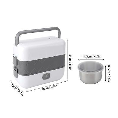 2 Layer Portable Electric Lunch Box