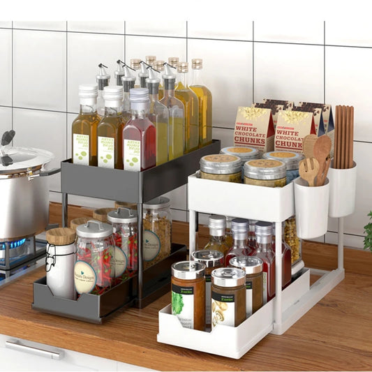 2 Layer Kitchen Storage Rack