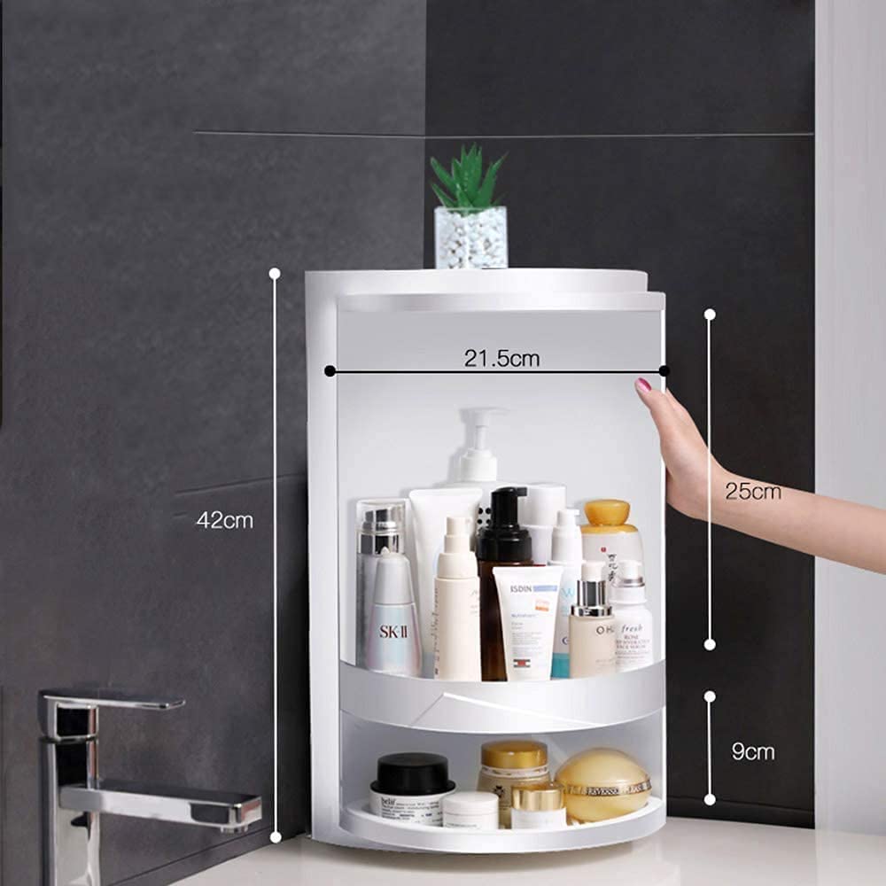 Corner Storage Cabinet (360⁰ Rotatable)