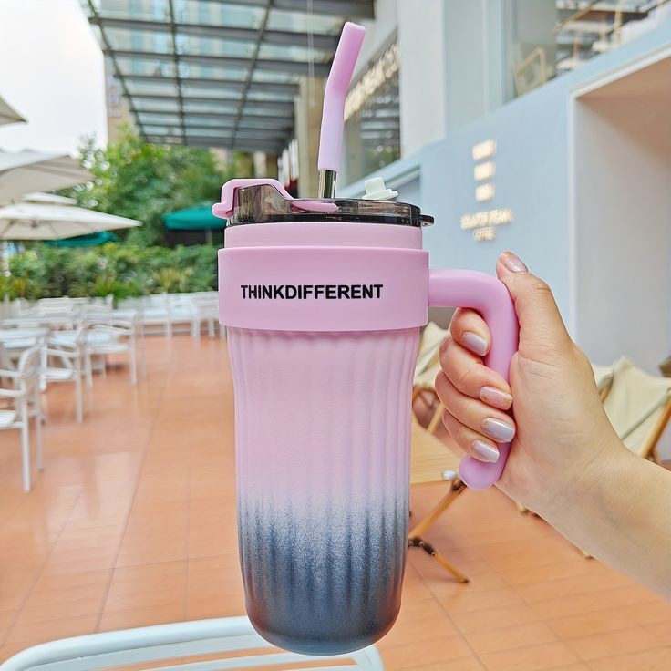 Gradient Colour Coffee Cup Cute Tumbler