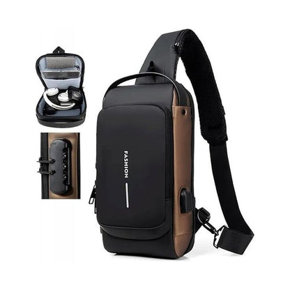 Shoulder Bag With USB Charging Port