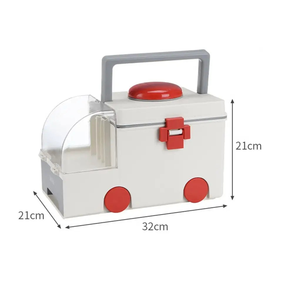 Large capacity medicine storage box