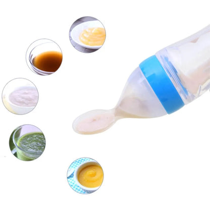 Silicone Spoon Feeder Bottle